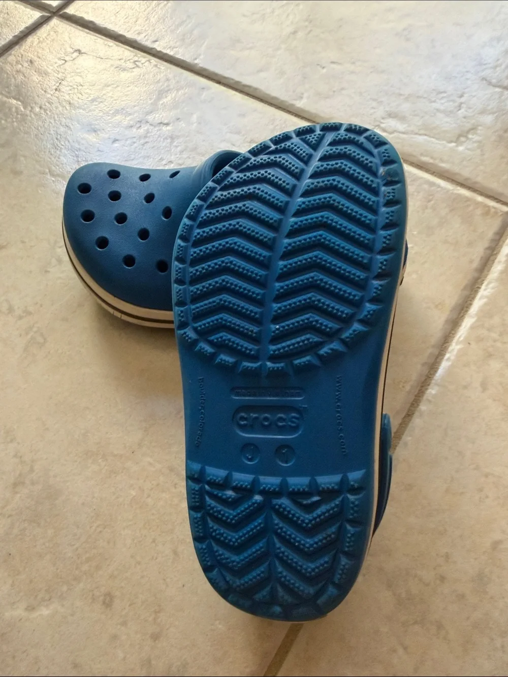 Kids Blue Crocs